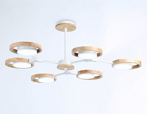 Люстра на штанге Ambrella Light FL белый арт. FL51615