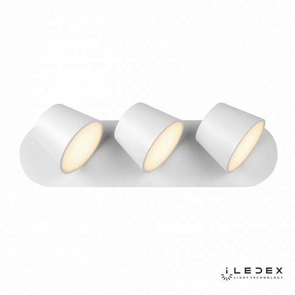 Бра iLedex Flexin белый арт. W1118-3AS WH