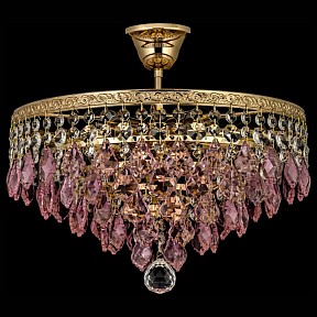 Люстра на штанге Arti Lampadari Castellana Gold золото арт. Castellana E 1.3.38.603 G