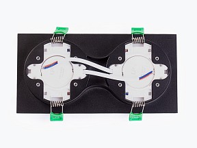 Встраиваемый светильник LEDS POWER SPOT черный арт. 009186