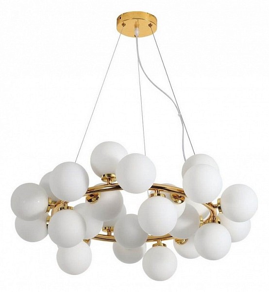 Подвесная люстра LUMINA DECO Marsiada золото арт. LDP 6033-25 GD