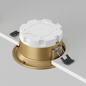 Встраиваемый светильник Maytoni Technical Slim золото арт. DL027-GX53-MG