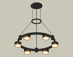 Подвесная люстра Ambrella Light XR черный арт. XR92051102