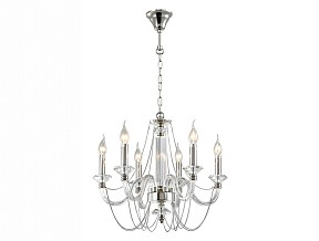Подвесная люстра Newport 12700 никель арт. 12706/C