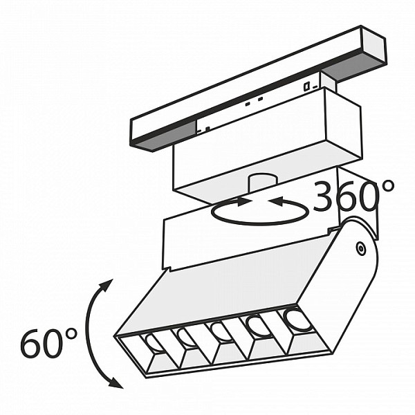 Светильник на штанге Maytoni Track lamps черный арт. TR015-2-10W3K-B