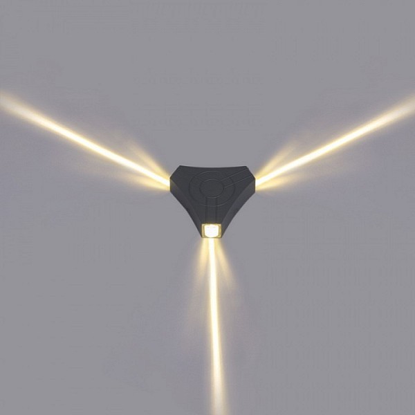 Накладной светильник Reluce  серый арт. 86823-9.2-003TLF LED3*3W GY