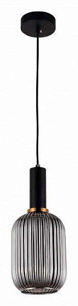 Подвесной светильник LUMINA DECO Rico черный арт. LDP 1218-1 GY+BK