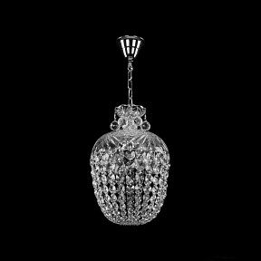 Подвесная люстра Bohemia Ivele Crystal 1477 никель арт. 14771/25 Ni