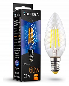 Лампа светодиодная Voltega Candle corn 6W  арт. 7027