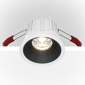 Встраиваемый светильник Maytoni Technical Alfa белый арт. DL043-01-15W3K-D-RD-WB