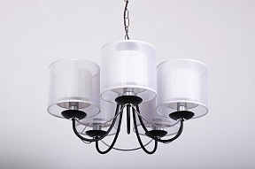 Подвесная люстра Doge Luce 083 черный арт. A083L05DT
