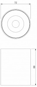 Накладной светильник Elektrostandard Primo металл арт. a069415