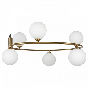 Подвесной светильник Maytoni Ring латунь арт. MOD013PL-06BS1