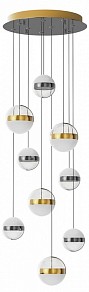 Подвесная люстра Odeon Light Roni серый арт. 5037/84L