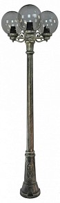 Фонарный столб Fumagalli Globe 250 бронза арт. G25.156.S30.BZE27