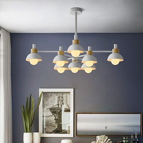 Люстра на штанге Imperiumloft Fanta A Lights White белый арт. FANTA_A01