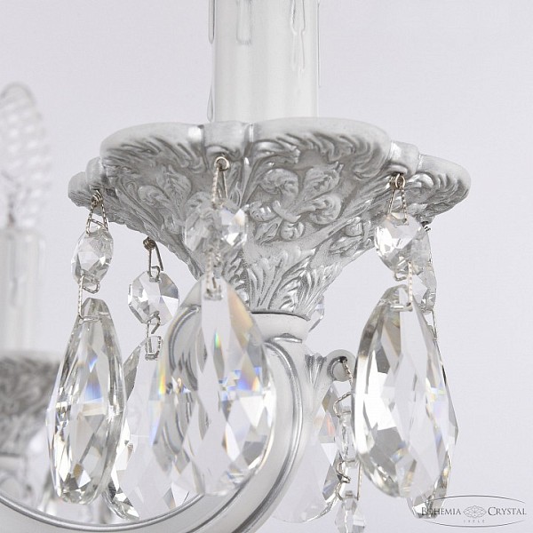 Подвесная люстра Bohemia Ivele Crystal AL7801 металл арт. AL78101/5/175 B WMN
