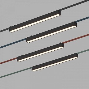 Накладной светильник Denkirs BELTY LINEAR черный арт. DK5577-BK