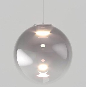 Подвесной светильник Eurosvet Wonder серый арт. 50234/1 LED дымчатый