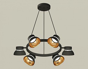 Подвесная люстра Ambrella Light XB черный арт. XB9193101