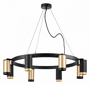 Подвесная люстра Lightstar Rullo черный арт. LR01840437470