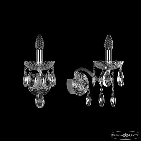Бра Bohemia Ivele Crystal 1413 никель арт. 1413B/1/165/XL Ni