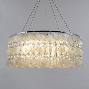 Подвесная люстра Arte Lamp Pipirima серый арт. A4041SP-8CC