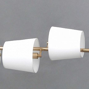 Подвесная люстра ILLUMICO  бронза арт. IL0803-4PSQ-26 AB DS