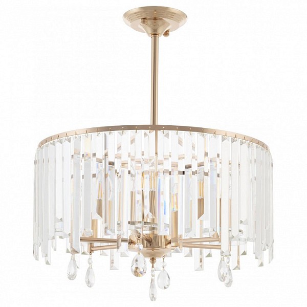 Люстра на штанге Arte Milano Sorrento-2509 золото арт. 372509/6/250/500 GD