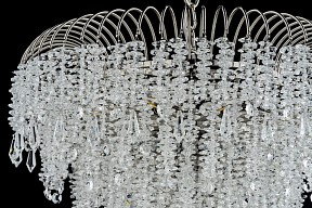 Подвесная люстра Arti Lampadari Ferla никель арт. Ferla E 1.5.46.105 N