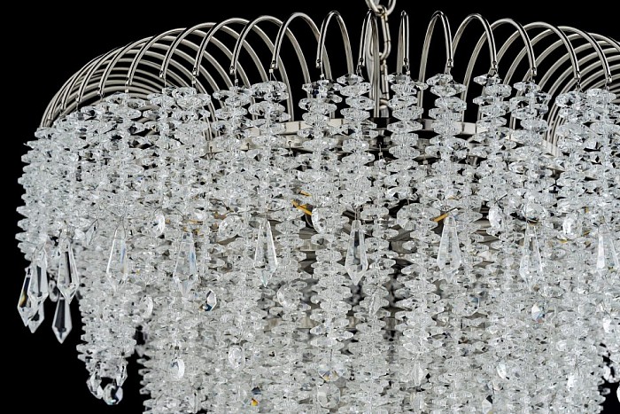 Подвесная люстра Arti Lampadari Ferla никель арт. Ferla E 1.5.46.105 N