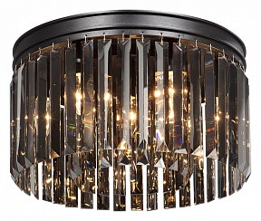 Накладной светильник Vitaluce V5182 черный арт. V5182-1/6PL