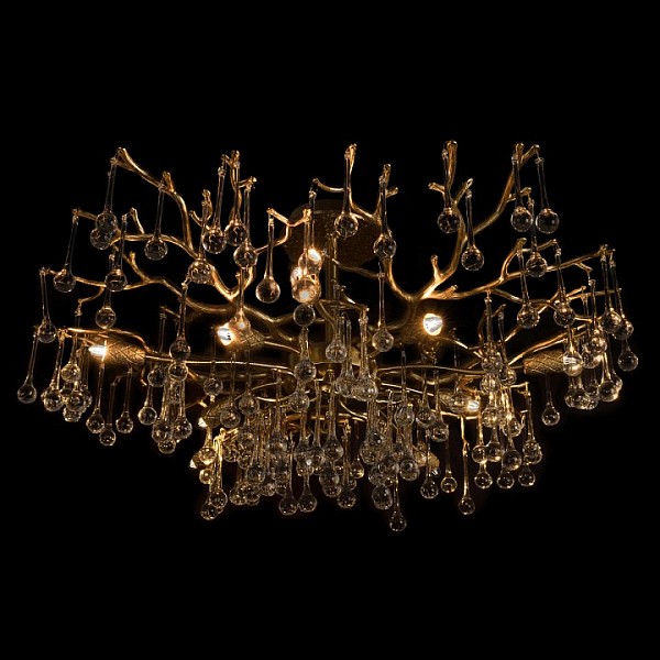 Люстра на штанге Loft it Coral бронза арт. 10351/800C AB