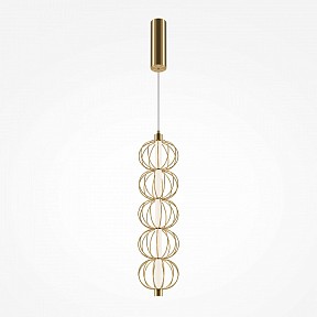 Подвесной светильник Maytoni Golden Cage золото арт. MOD216PL-L10G3K