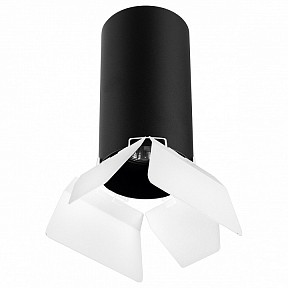 Накладной светильник Lightstar Rullo черный арт. R6487486