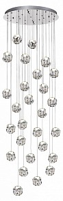 Подвесная люстра Odeon Light Jemstone серый арт. 5084/120L