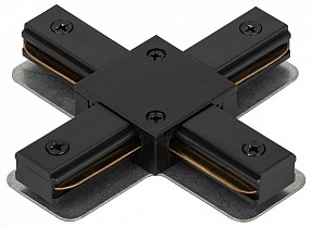 Соединитель для треков Эра  черный арт. TR-1PA-СX-BK