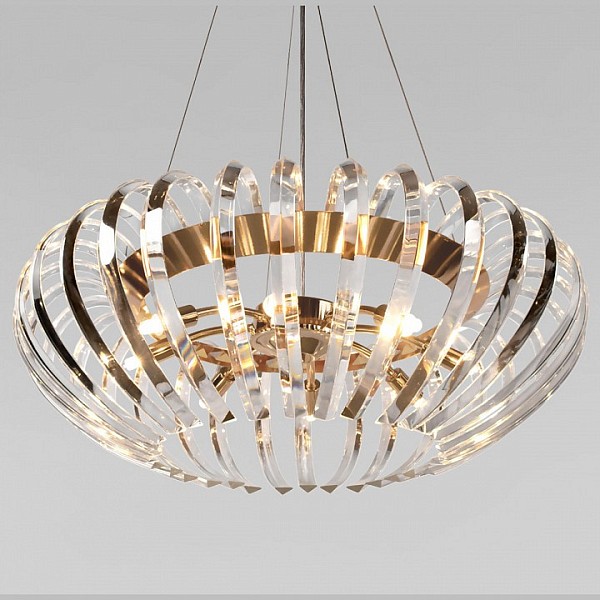 Подвесная люстра Loft it Dakota желтый арт. 10300/600 French gold
