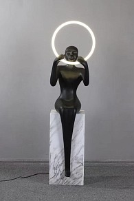 Торшер Alfa-Light F2724 черный арт. F2724-02