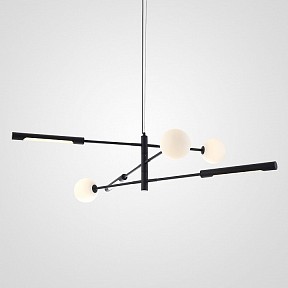 Подвесная люстра Imperiumloft RUNNA черный арт. RUNNA01