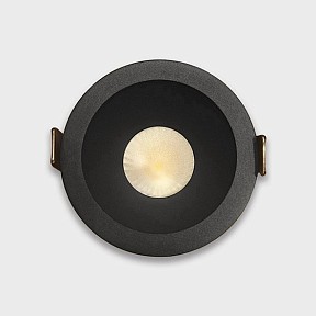 Встраиваемый светильник Italline IT08-8040 черный арт. IT08-8040 black 3000K