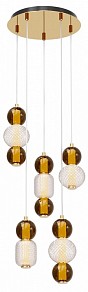 Подвесная люстра Maytoni Drop желтый арт. MOD273PL-L80G3K