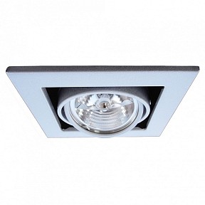 Встраиваемый светильник Arte Lamp Technika 2 металл арт. A5930PL-1SI