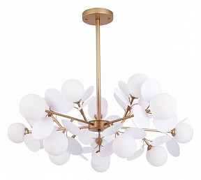 Люстра на штанге Arte Lamp Peacock желтый арт. A1369SP-15SG