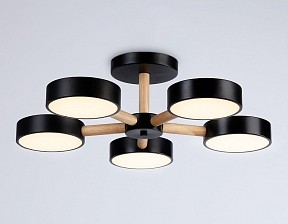 Люстра на штанге Ambrella Light FL дерево арт. FL4828