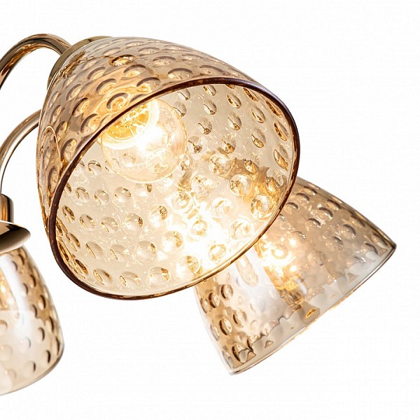 Подвесная люстра Escada Freesia золото арт. 658/5PL Gold