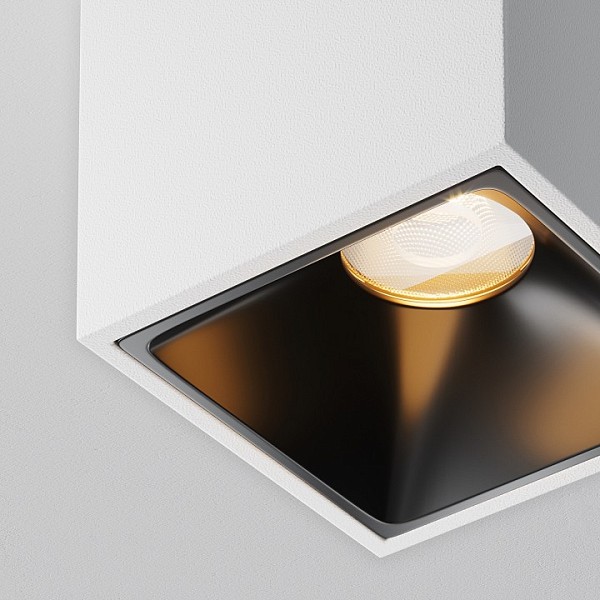 Накладной светильник Maytoni Technical Alfa LED белый арт. C065CL-8W2.7K-SQ-WB