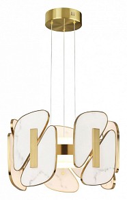 Подвесная люстра Odeon Light Chiara коричневый арт. 6638/45L