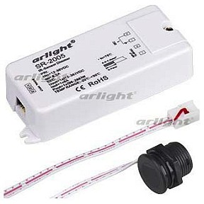 Контроллер Arlight SR-2005 белый арт. SR-2005 (12-36V, 96-288W, IR-Sensor)