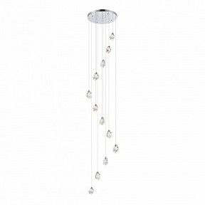 Подвесная люстра ST-Luce Cascato серый арт. SL6114.103.12